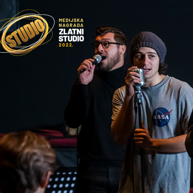 Ante Gelo sa zborom, orkestrom i solistima uvježbava nastup za dodjelu nagrade Zlatni studio
