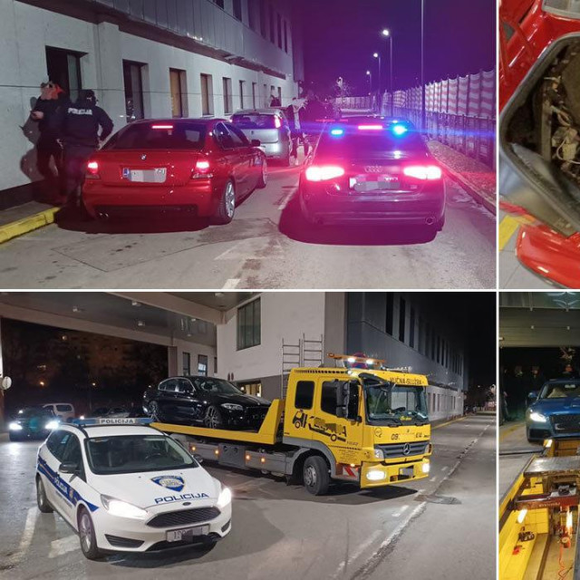 ilegalne utrke u Novom Zagrebu 
