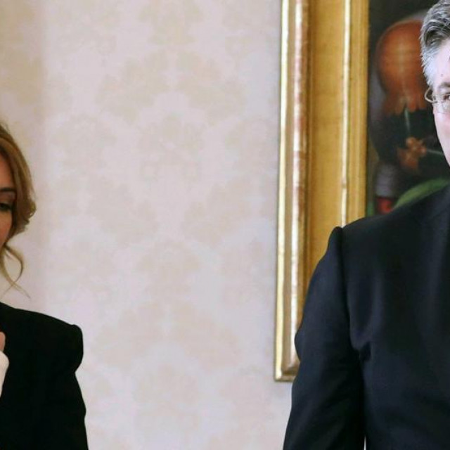 Ana Maslać Plenković i Andrej Plenković
