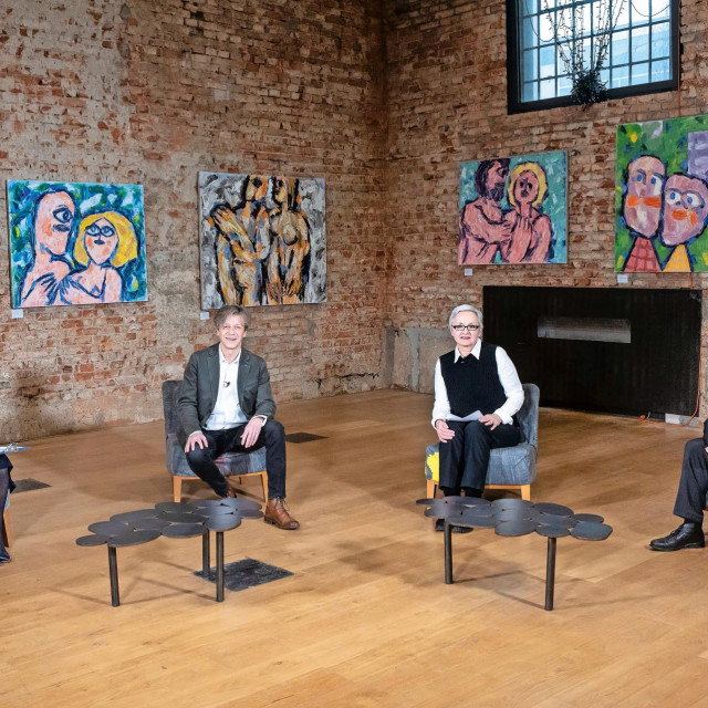 Ana Fresl, Boris Vlašić, Renata Šeperić Petak i Stjepan Lakušić
