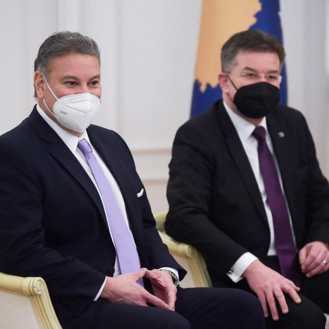 Miroslav Lajčak i Gabriel Escobar