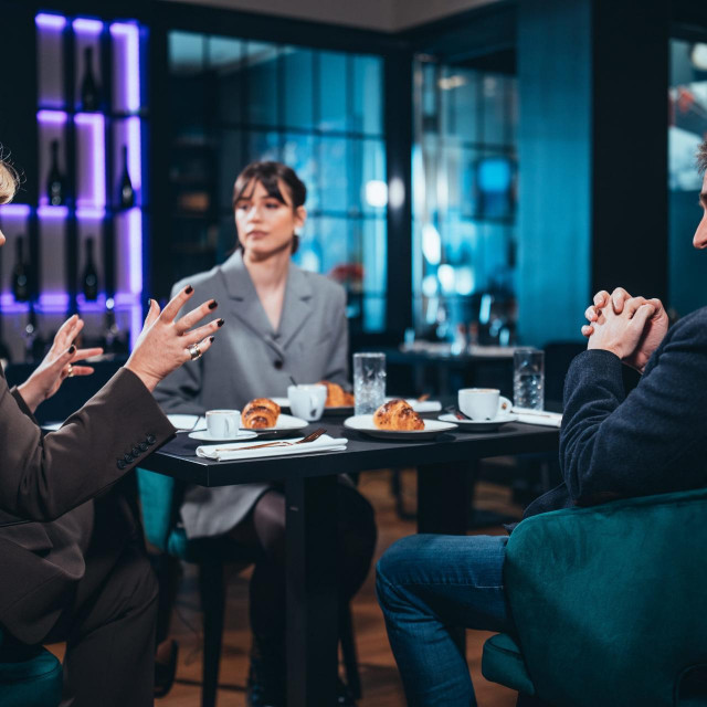 Hrvoje Handl, Paula Sikiric i Dijana Čuljak
