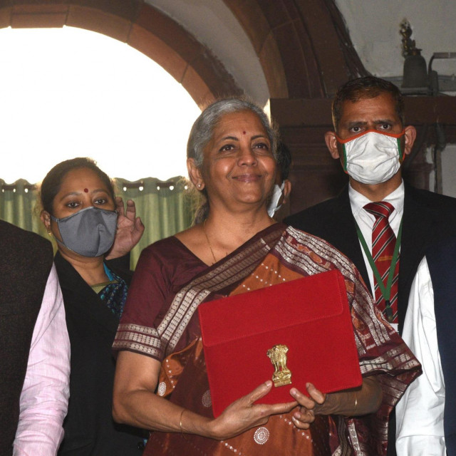 Projekt je predstavila ministrica financija Nirmala Sitharaman
