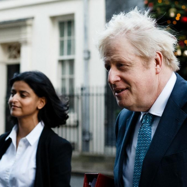 Munira Mirza i Boris Johnson
