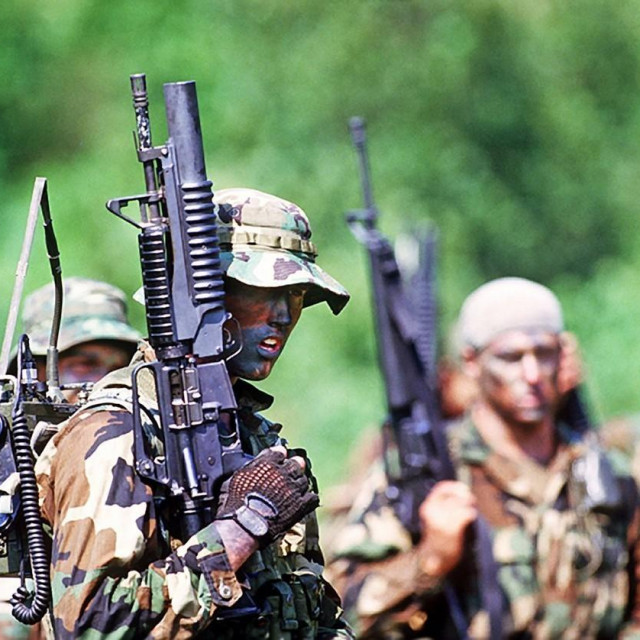 Ilustracija/Američki marinci na obuci
