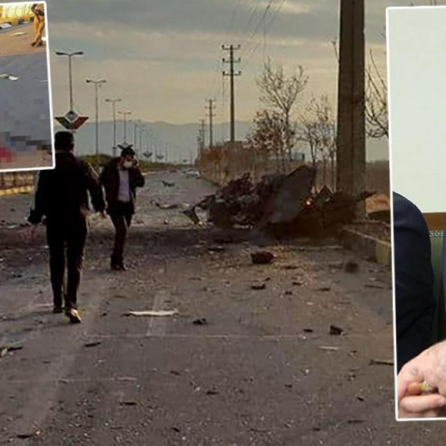 Mohsen Fakhrizadeh i mjesto njegova ubojstva
