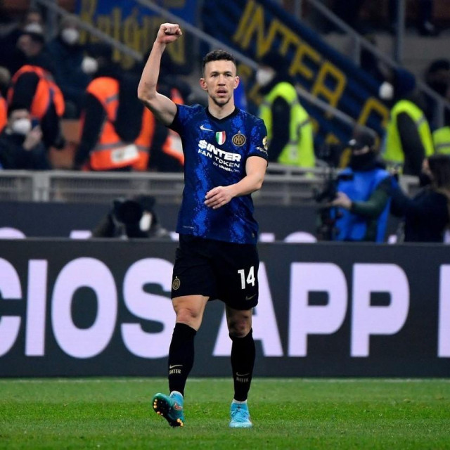 Perišić je postigao gol za Inter protiv Milana
