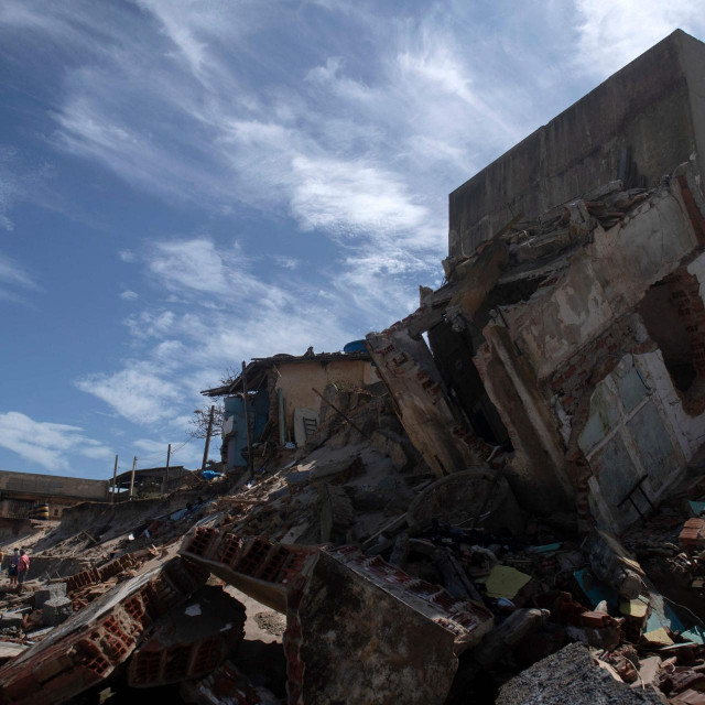Ruševine na obali Atafone donedavno su bile uređene kuće za odmor brojnih Brazilaca
