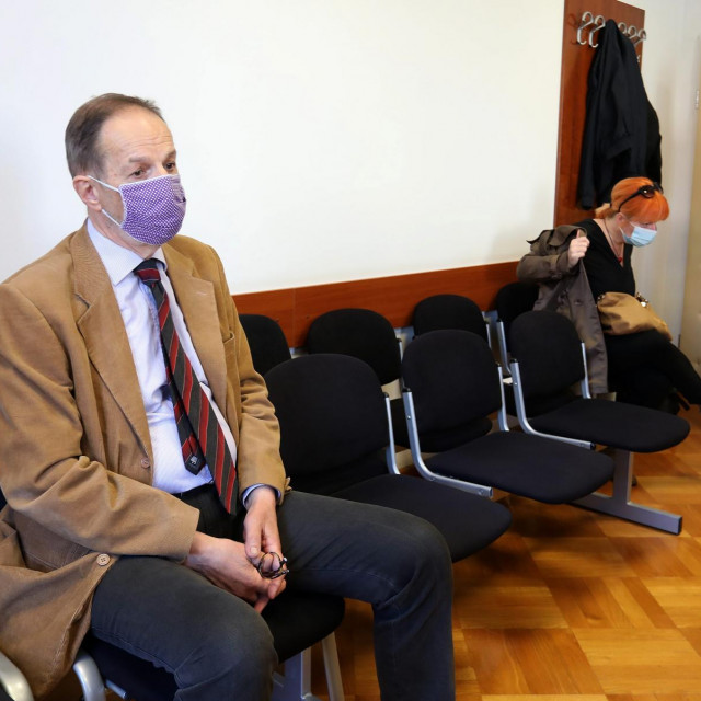 Suđenje Aleksi Bjelišu, bivšem rektoru Sveučilišta u Zagrebu, za izazivanje prometne nesreće

