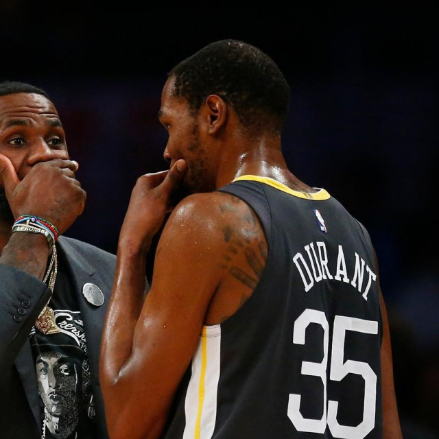 LeBron James i Kevin Durant
