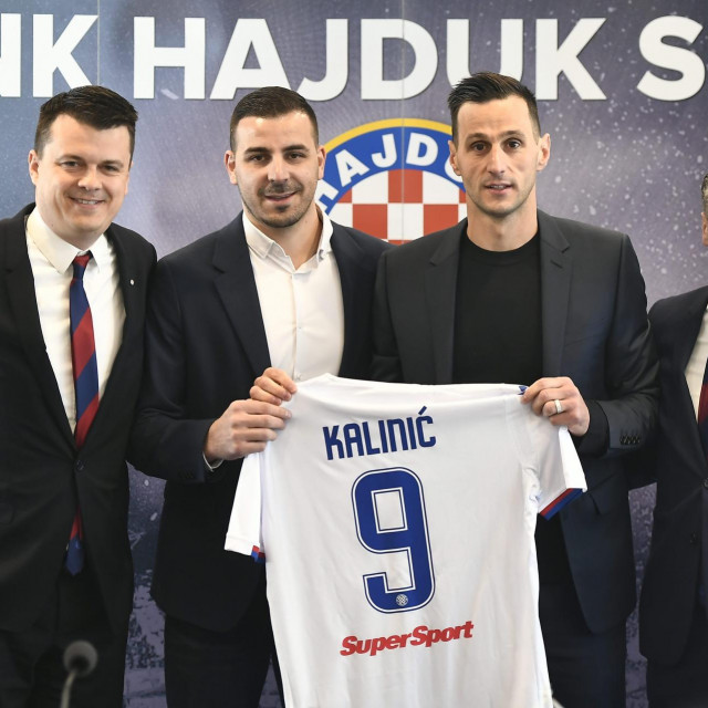 Nikola Kalinić je zadnje od velikih zimskih pojačanja Hajduka
