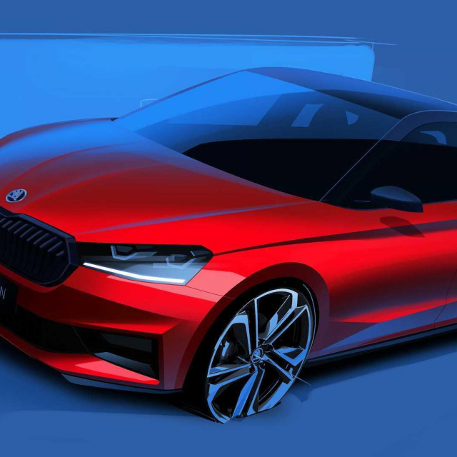 2022. Škoda Fabia Monte Carlo (skica)
