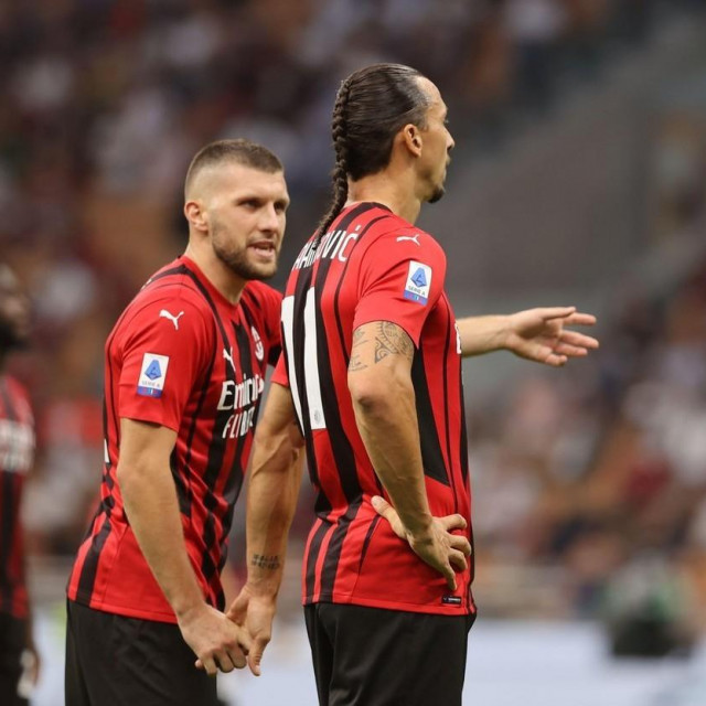Ante Rebić i Zlatan Ibrahimović nedostaju Milanu kada nisu u kadru
