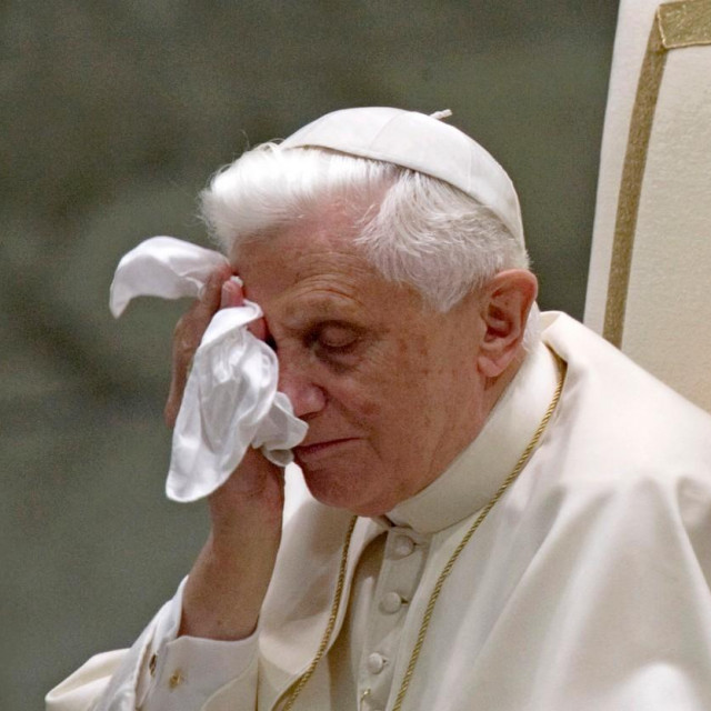 papa Benedikt XVI (arhivska fotografija)
