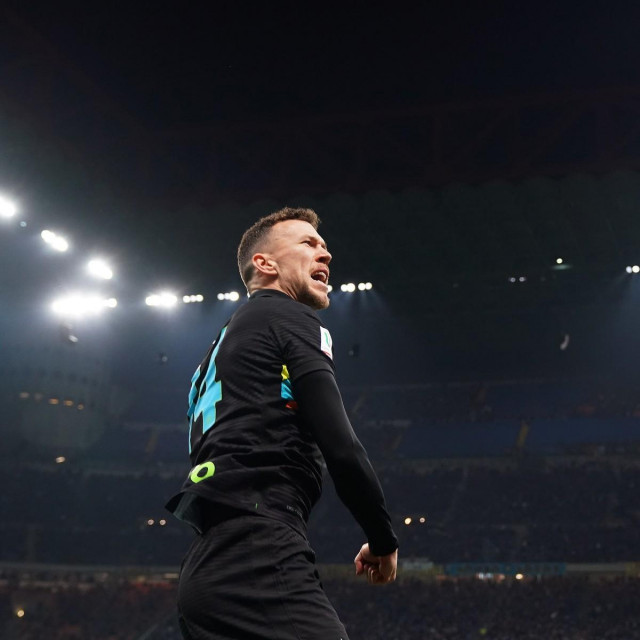 Ivan Perišić je asistirao Edinu Džeki za gol protiv Rome
