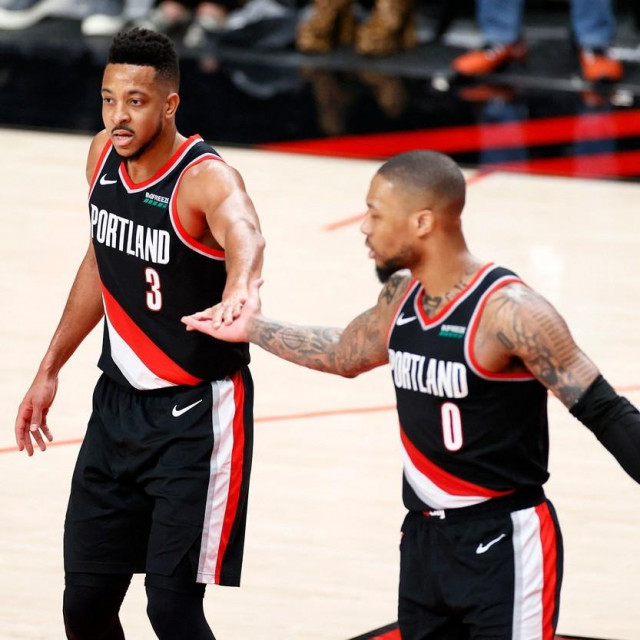 Damian Lillard i CJ McCollum