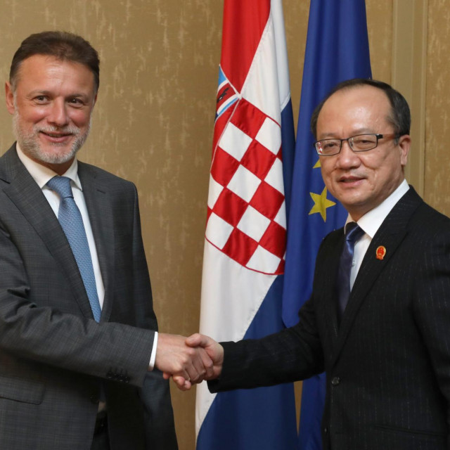 Gordan Jandroković i  Qi Qianjin
