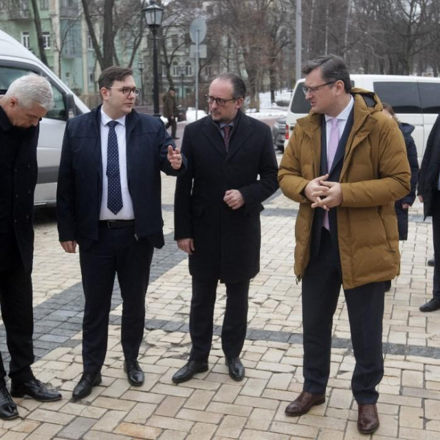 Dmytro Kuleba, Alexander Schallenberg, F Jan Lipavsky i Ivan Korcok