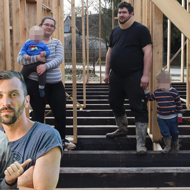 Kristijana Boltužić i Salko Karabašić s djecom (glavna fotografija), Ivan Vilibor Sinčić i Marijo Franić (dolje lijevo)
