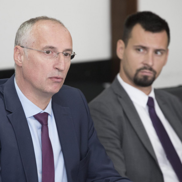 Splitski gradonačelnik Ivica Puljak i njegov zamjenik Bojan Ivošević 
