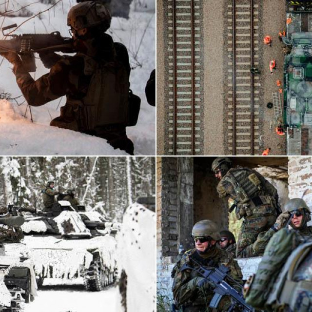 Snage NATO-a raspoređene su diljem Europe
