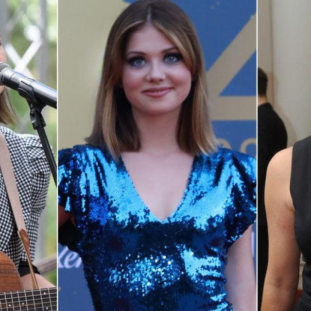 Mia Dimšić, Mia Negovetić i Mila Elegović
