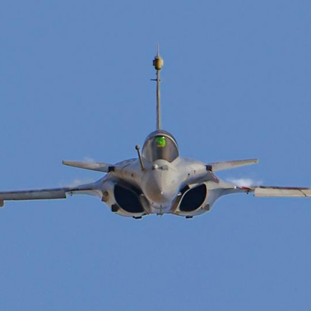 Dassault Rafale u letu
