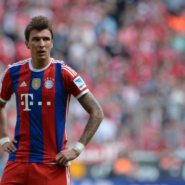 Mario Mandžukić u dresu Bayerna
