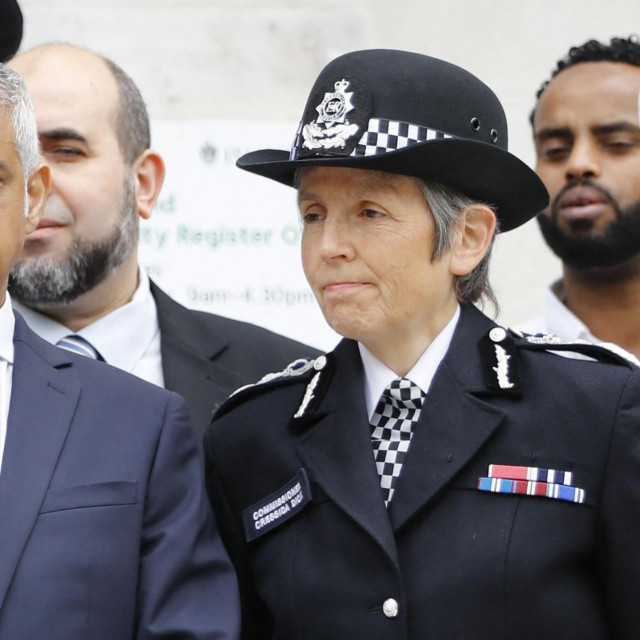 Sadiq Khan i Cressida Dick
