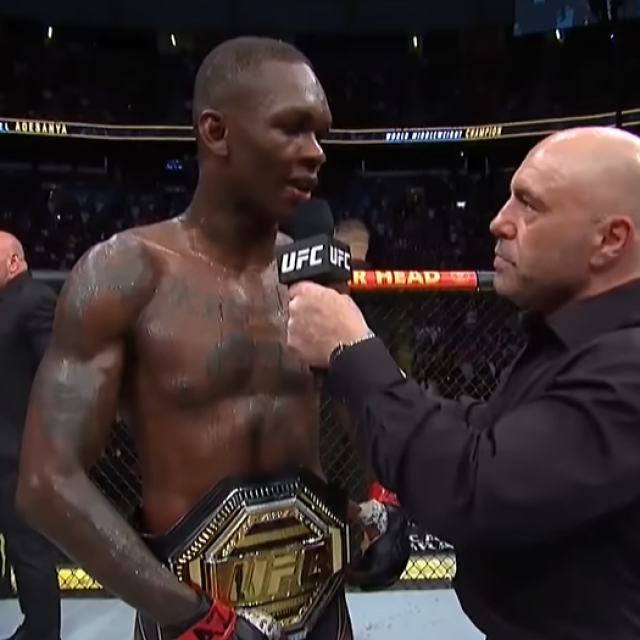 Israel Adesanya i Joe Rogan