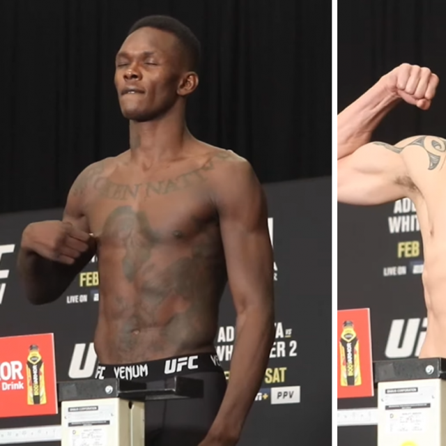 Israel Adesanya i Robert Whittaker
