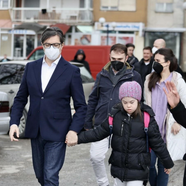 Stevo Pendarovski i Embla Ademi
