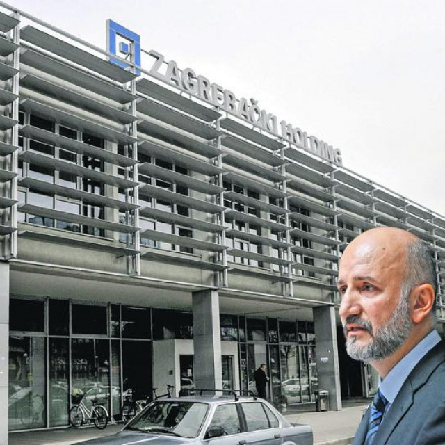 Zgarada Zagrebačkog holdinga, predsjednik Uprave Ivan Novaković, gradonačelnik Tomislav Tomašević