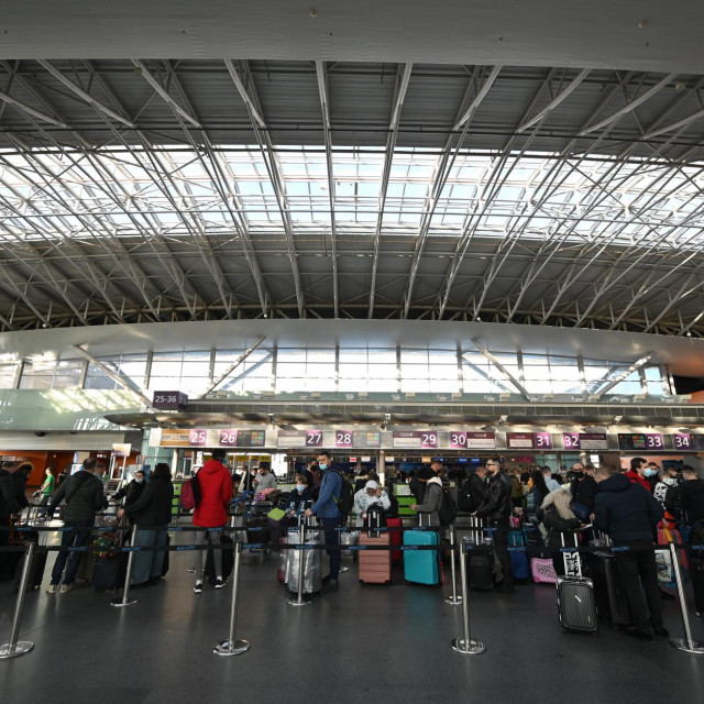 Gužva u kijevskoj zračnoj luci
