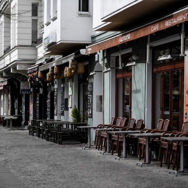 Prazni berlinski barovi i restorani, arhivska fotografija
