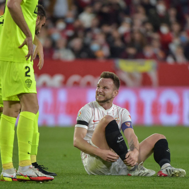 Ivan Rakitić je propustio trening nekoliko dana uoči susreta s Dinamom
