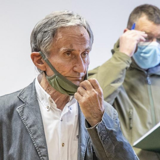 Željko Tukić (lijevo); u krugu: Asja Tukić
