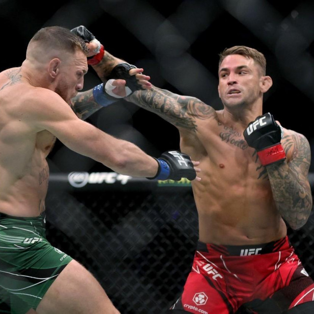 Conor McGregor i Dustin Poirier
