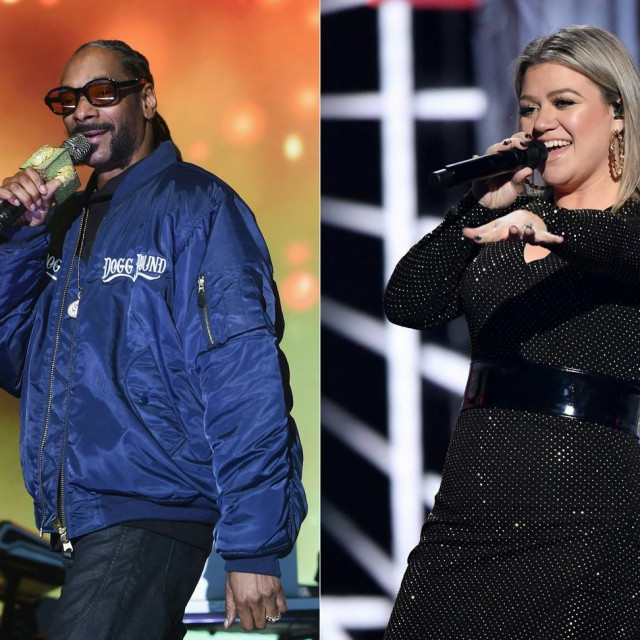Snoop Dogg i Kelly Clarkson
