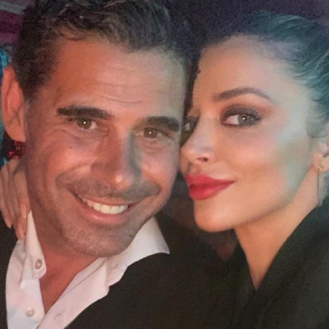 Fernando Hierro i Fani Stipković
