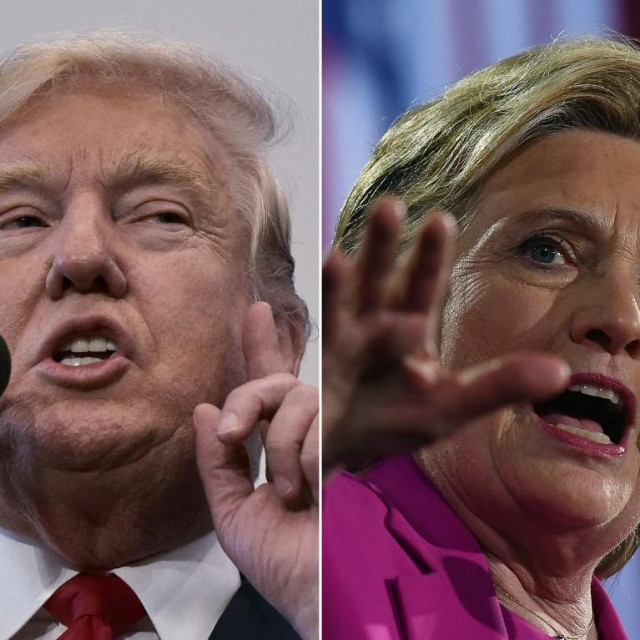 Donald Trump i Hillary Clinton
