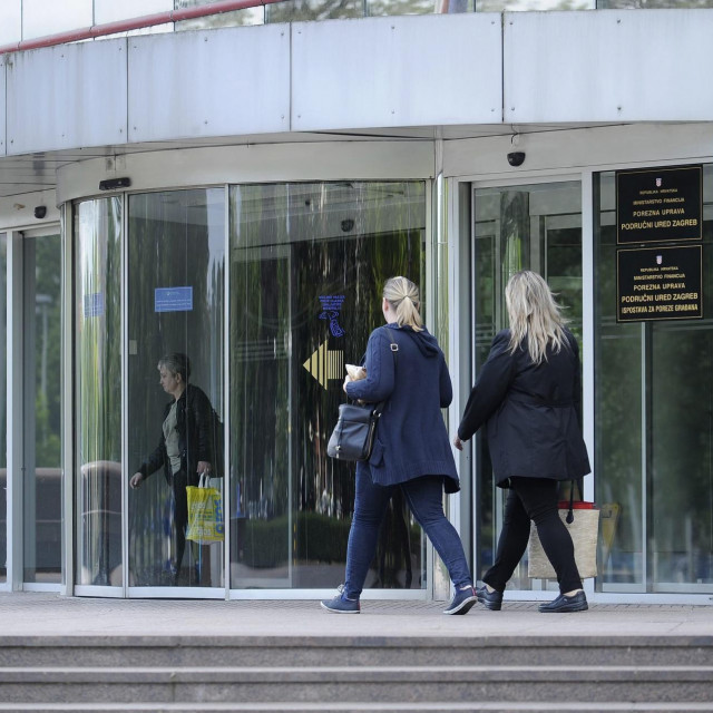 zgrada Porezne uprave u Novom Zagrebu
