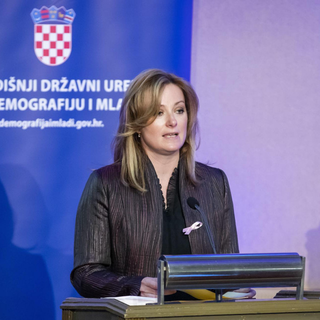Željka Josić, državna tajnica Središnjeg državnog ureda za demografiju i mlade