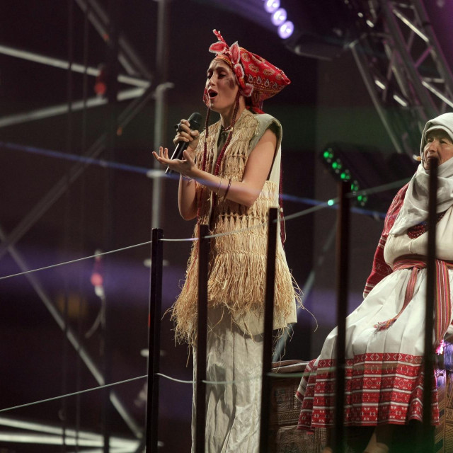 Alina Paš tijekom festivala ”Ark Ukrajina” koji se u kolovozu 2021. godine održao u Kijevu
