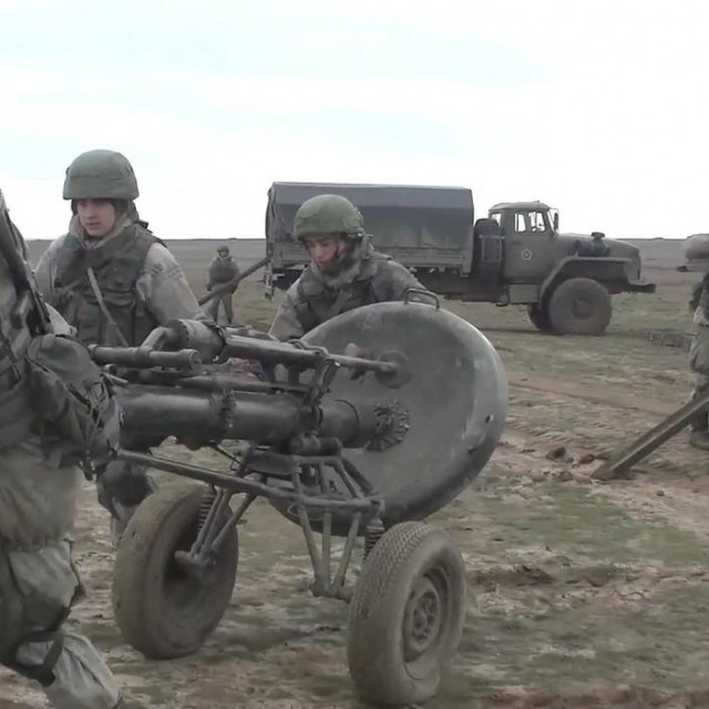 Ruski vojnici, ilustracija
