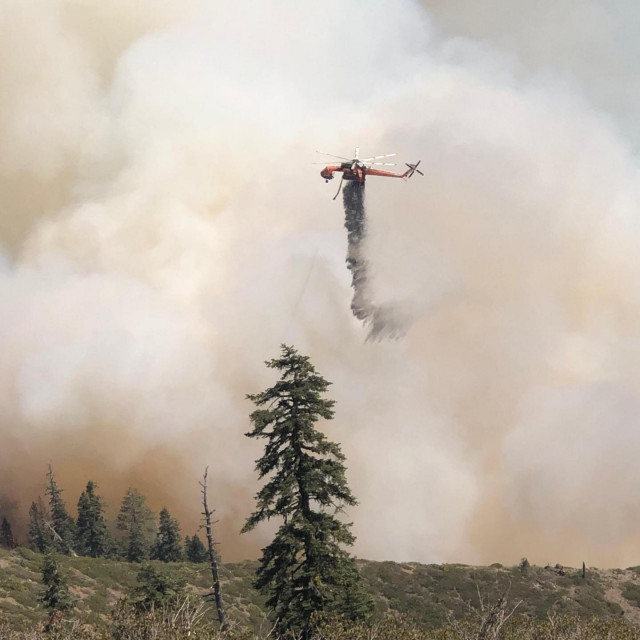 Požar Dixie, Kalifornija
