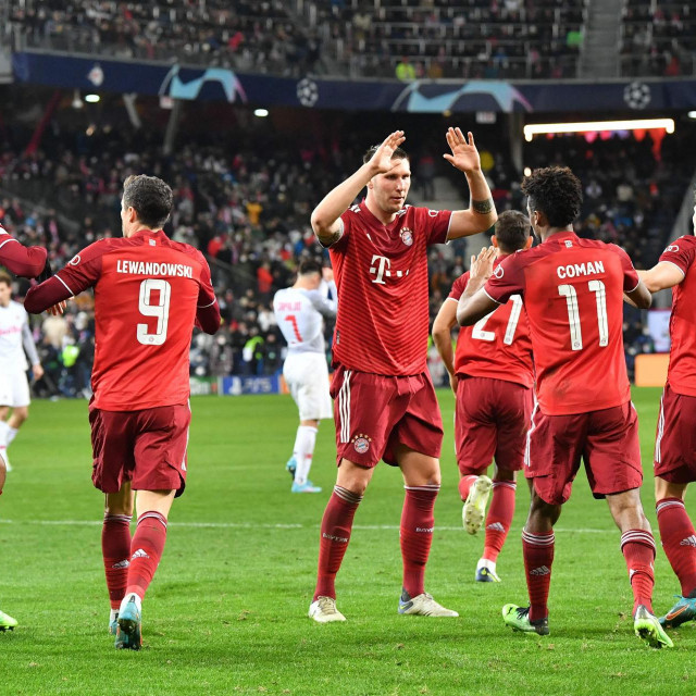 Kingsley Coman slavi izjednačujući gol u 90. minuti
