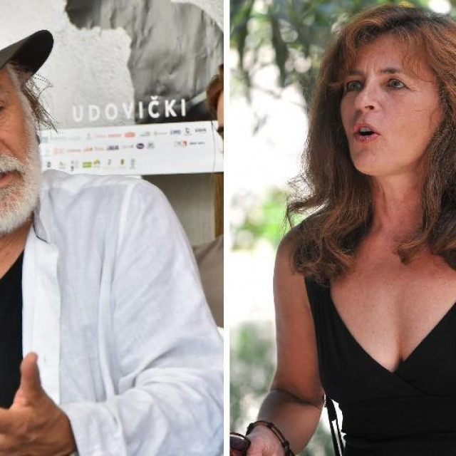 Rade Šerbedžija i Mira Furlan
