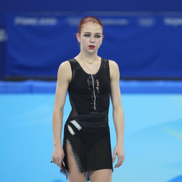 Alexandra Trusova nije bila zadovoljna srebrnom medaljom
