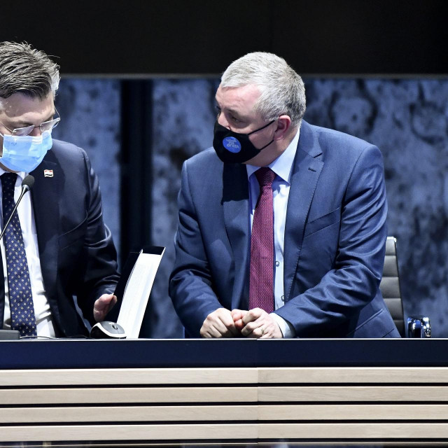 Andrej Plenković i Darko Horvat
